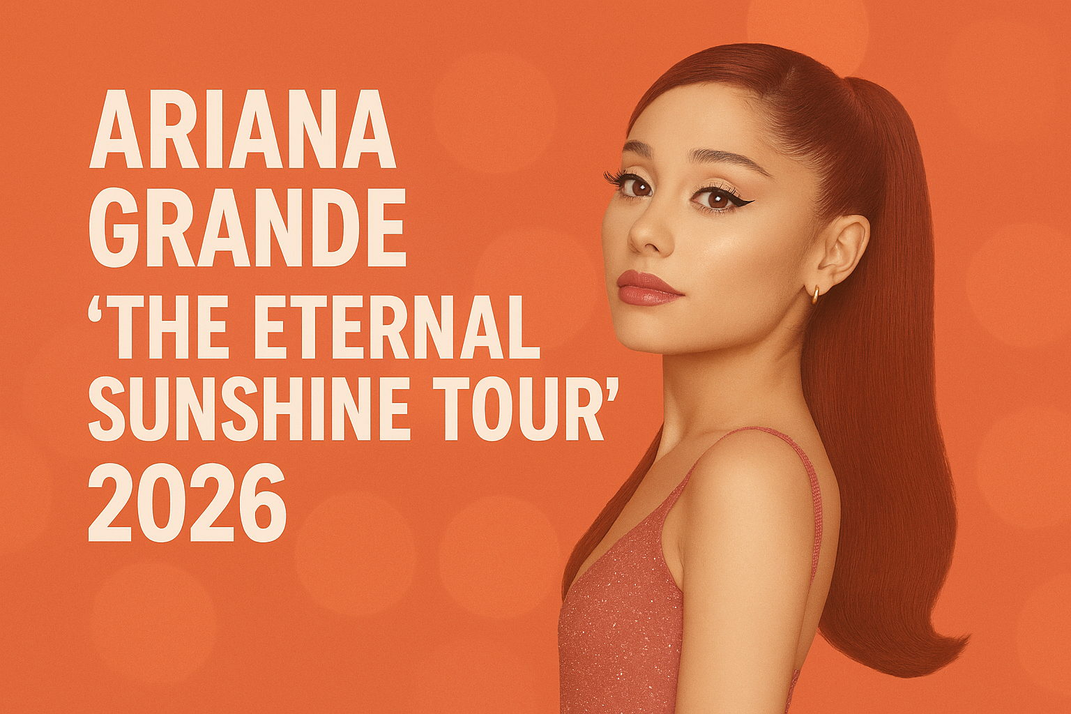Ariana Grande “The Eternal Sunshine Tour” 2026: Tickets, Prices, UK Dates, And Buying Guide