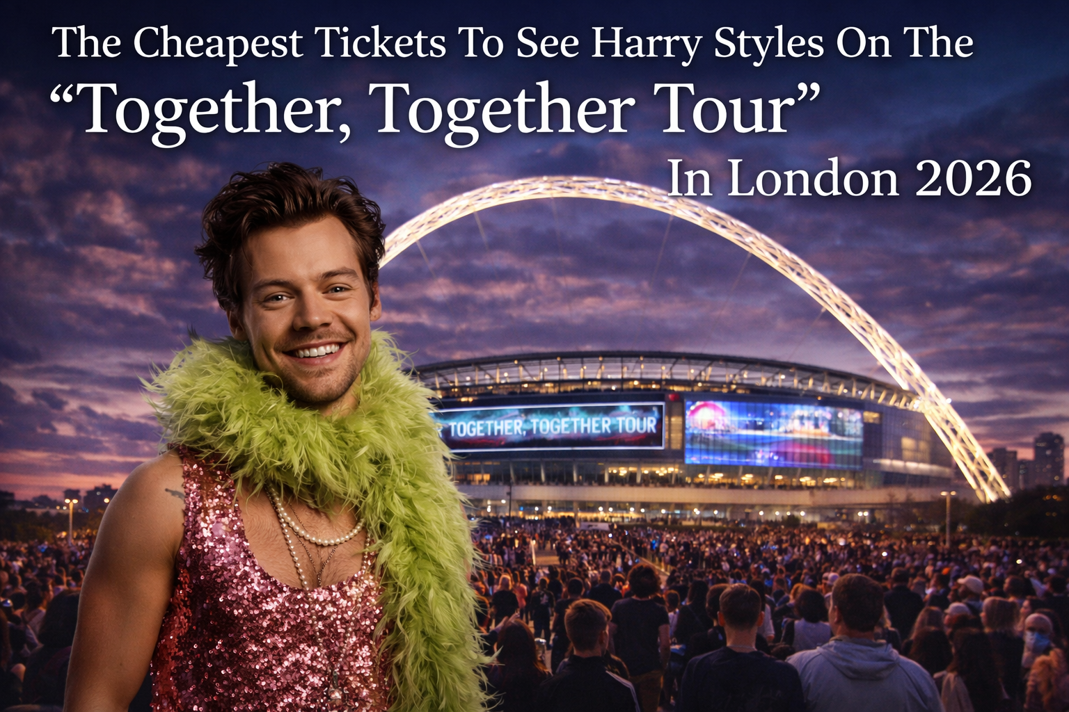 The Cheapest Tickets To See Harry Styles On The “Together, Together Tour” In London 2026