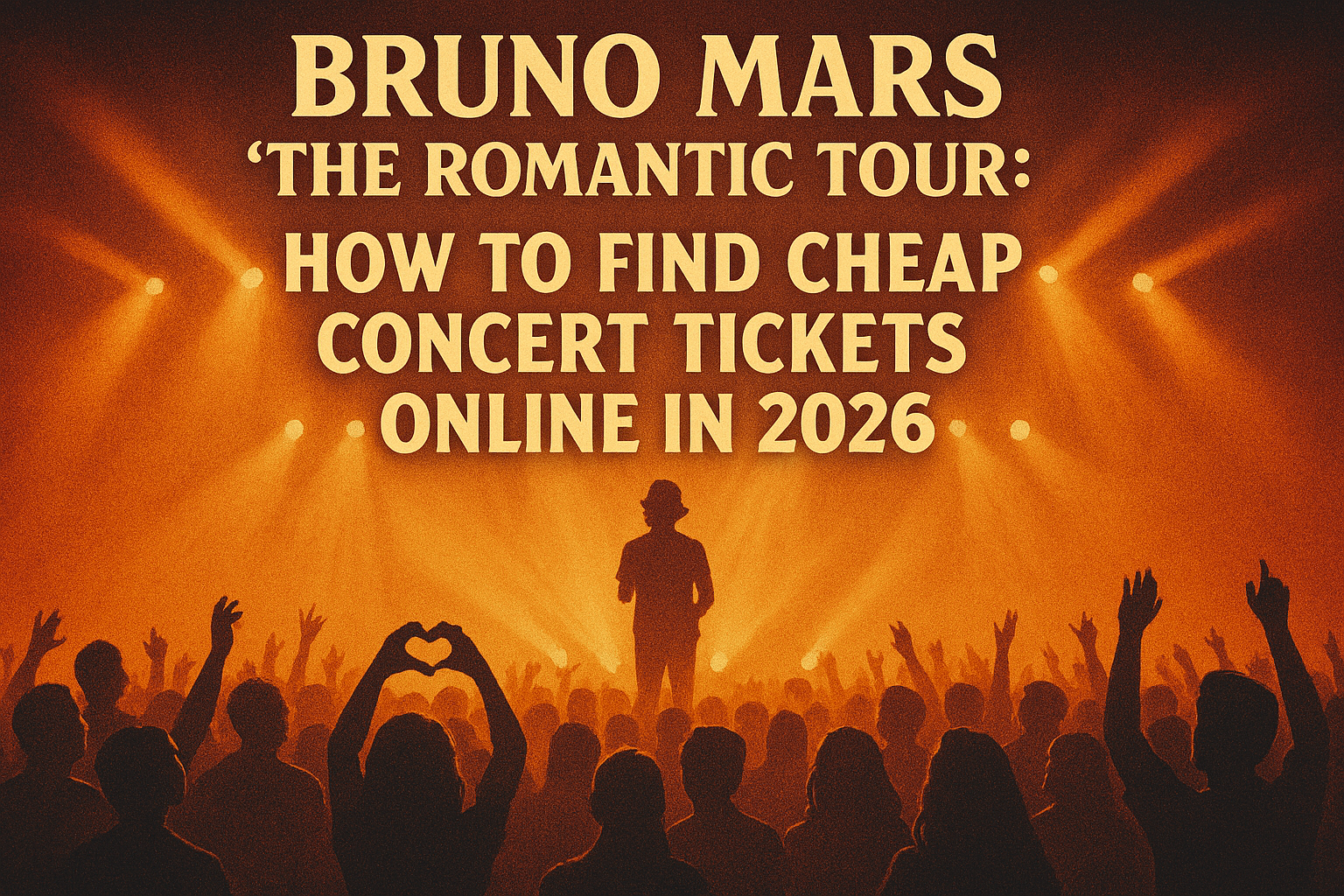 Bruno Mars’ ‘The Romantic Tour:’ How To Find Cheap Concert Tickets Online In 2026