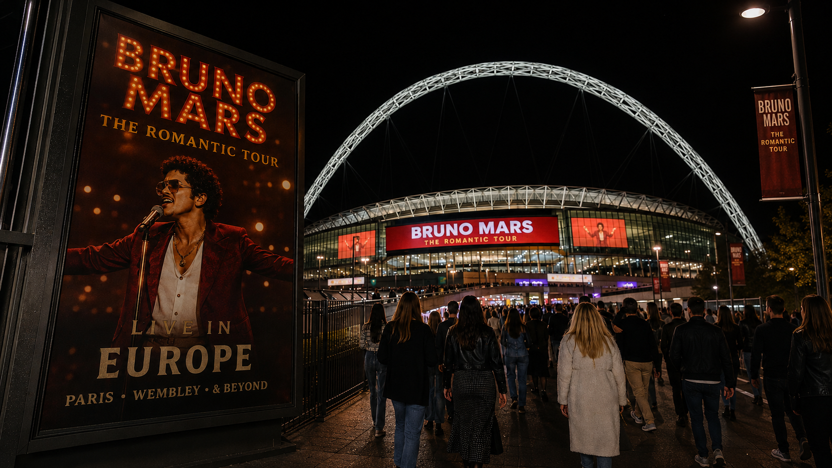 Bruno Mars' The Romantic Tour Comes to Europe: Paris, Wembley & Beyond — Dates, Prices & Tickets